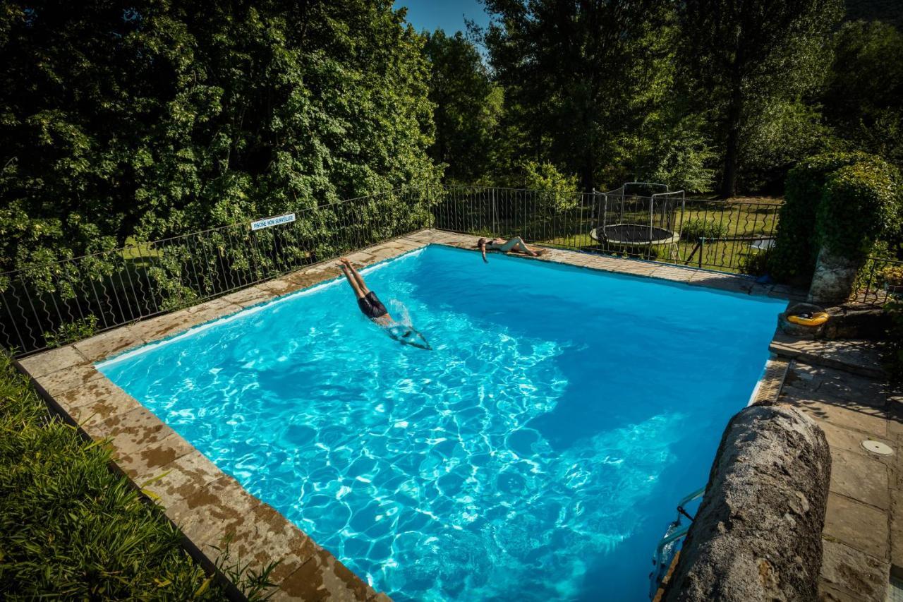 Logis Des Magnans -Les Terrasses Du Coutach - Bed & Breakfast Sauve Exterior photo