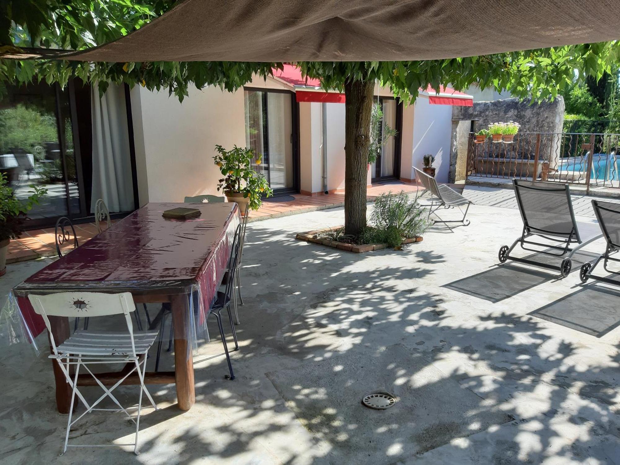 Logis Des Magnans -Les Terrasses Du Coutach - Bed & Breakfast Sauve Exterior photo